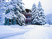Ferienhaus Kandler aus Richtung Westen